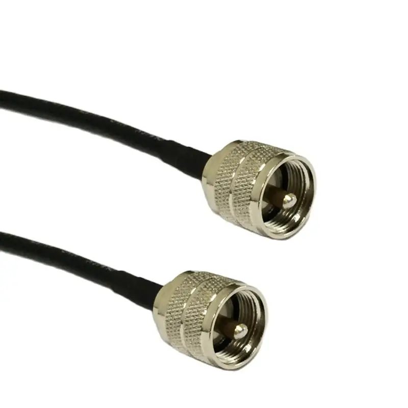 Adatto A UHF. Maschio UHF. Maschio CONNETTORE PL259 PL-259 RF Ponticello Treccino. RG58. Cavo (Color : 800CM - Foto 3