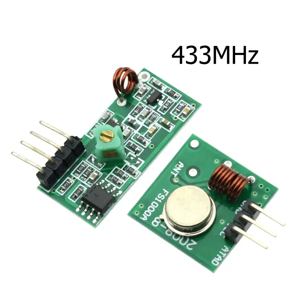 Frequenza del ricevitore del trasmettitore del ricevitore del trasmettitore radio del modulo super rigenerativo 433/315 MHz - immagine 5