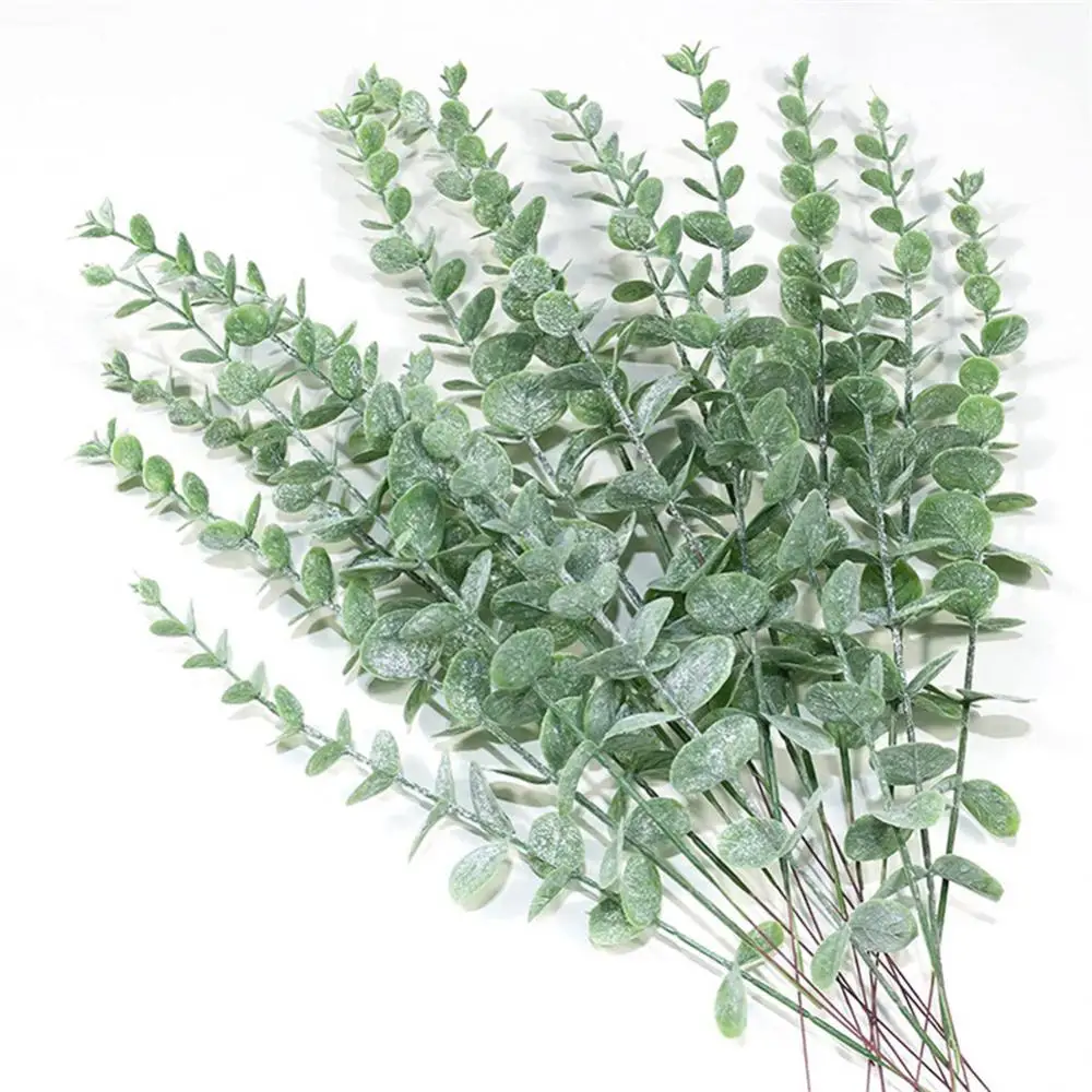 Description Picture 2 of itemArtificial Eucalyptus Wall Hanging Decor Greenery Boho Home Decorations Farmhouse Rustic Plants For Wedding Decorations