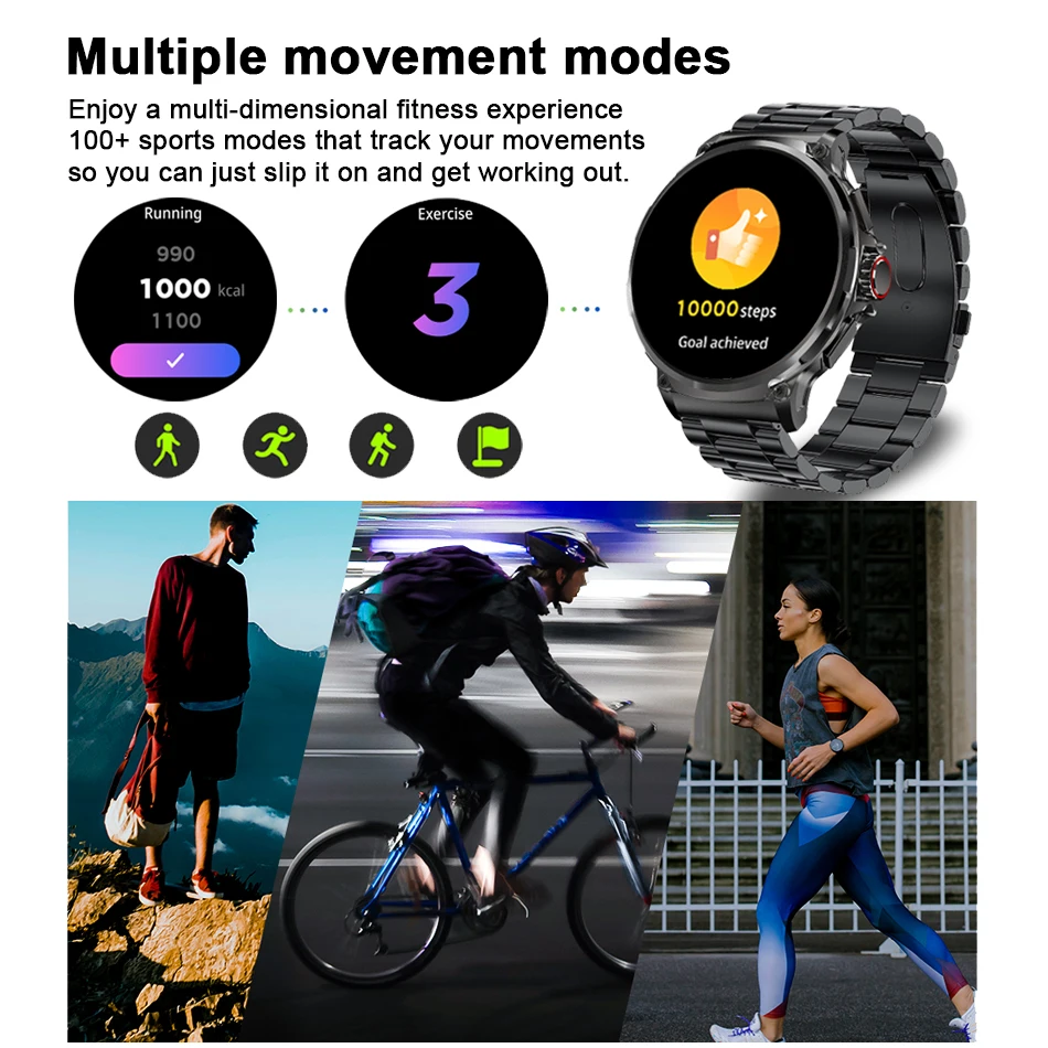  HD  ȭ GPS  Ʈġ,  710 Mah 뷮 ͸, IP68   ƮϽ ġ, 1.85 ġ