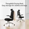 M59AS Ergonomic Office Chair, Desk Chair with 3D Flip-up Armrests, Computer Chair with Dual Back Design and Adaptive Dynam 3