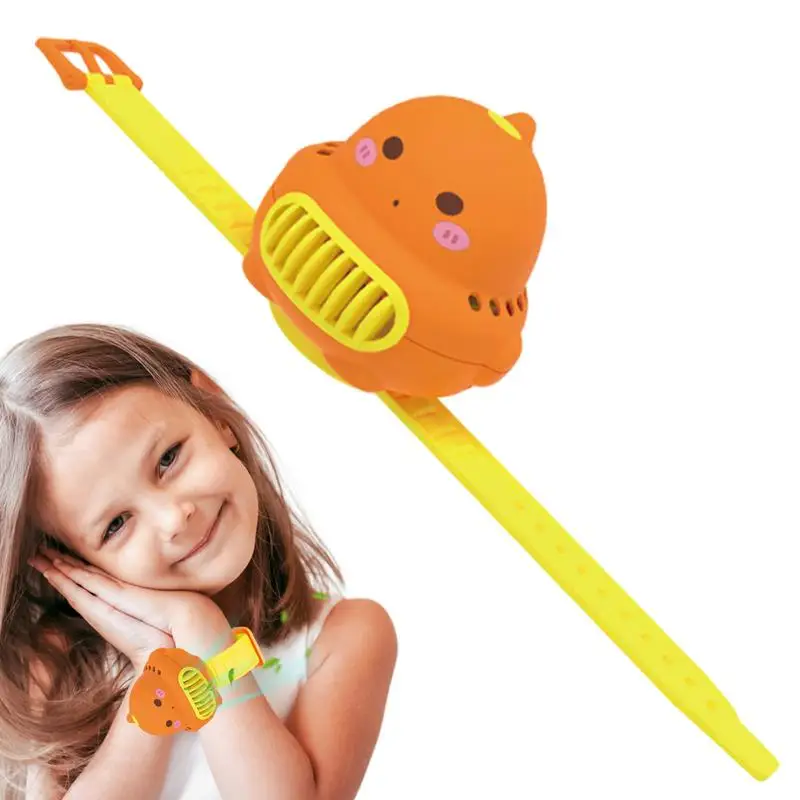 

Мини-вентилятор портативный с зарядкой от USB, милый детский мультяшный мини-вентилятор, детские летние складные вентиляторы с динозавром