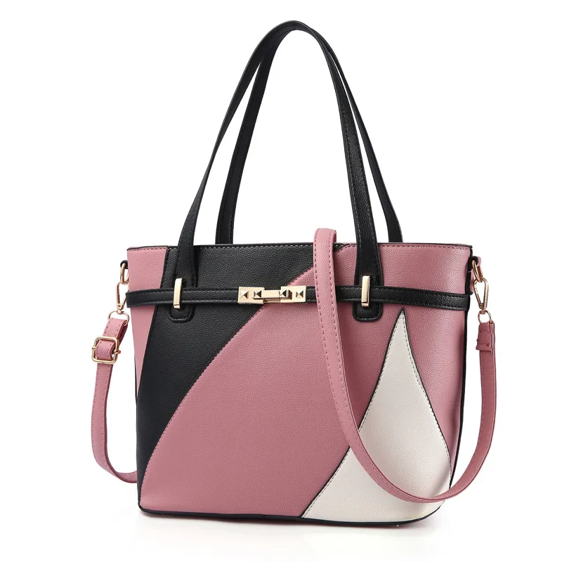 Women Handbag Shoulder Bag Girls Fashion Famous Design Leather Big Casual Tote High Quality Hasp Black New 2019 | Багаж и сумки