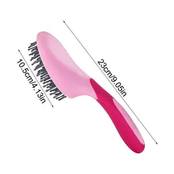 Enhanced Equine Mane & Tail Grooming Comb with Ergonomic Handle (Random Color)