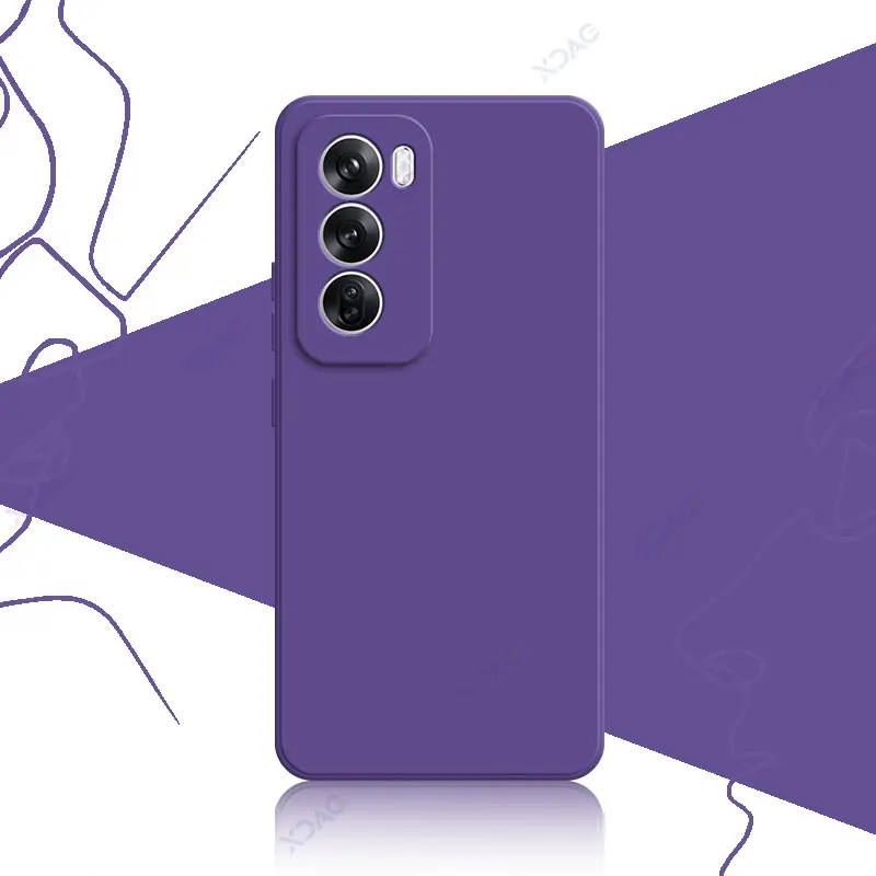 Deluxe Liquid Silicone Square Soft Back Cover