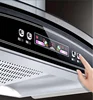 Commercial Range Hood Kitchen Smoke Exhaust Strong Suction Auto Cleaning Side Suction Hood 2