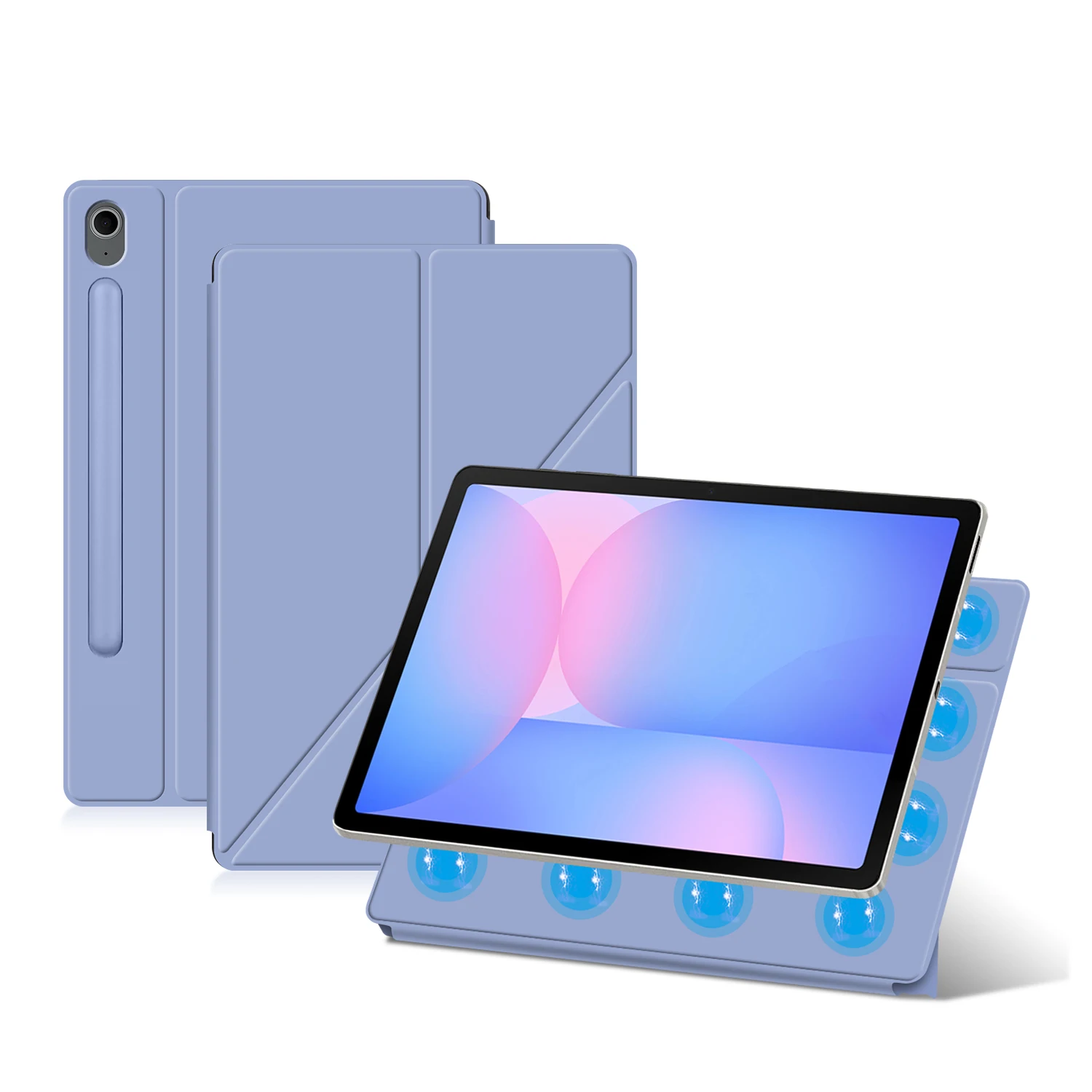 Premium Magnetic Smart Tablet Cover with Stand, 10.9-Inch Sleeve