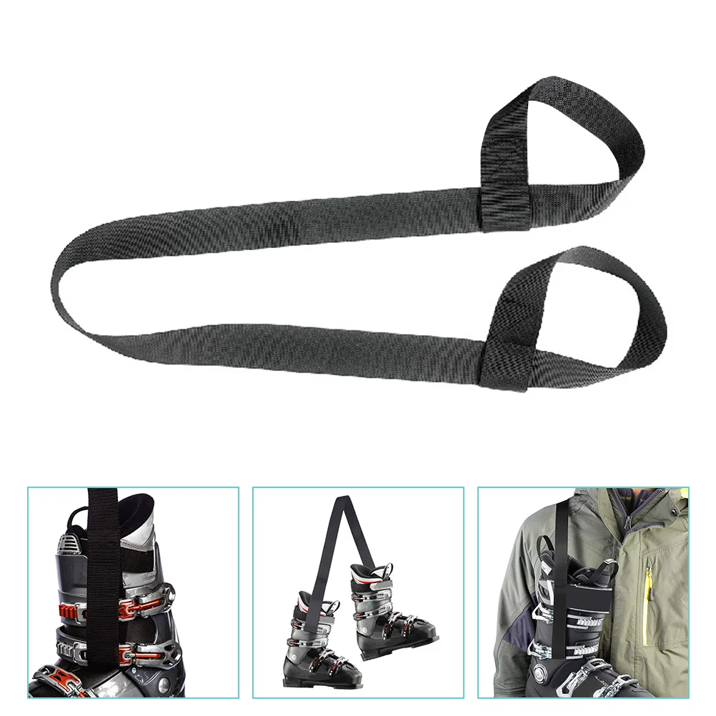 цена Multi-Function Roller Skates Leash Fixing Strap Roller Sling Shoulder Snowboard Pole Ski Boots Leash Yoga Mat Carrier Belt
