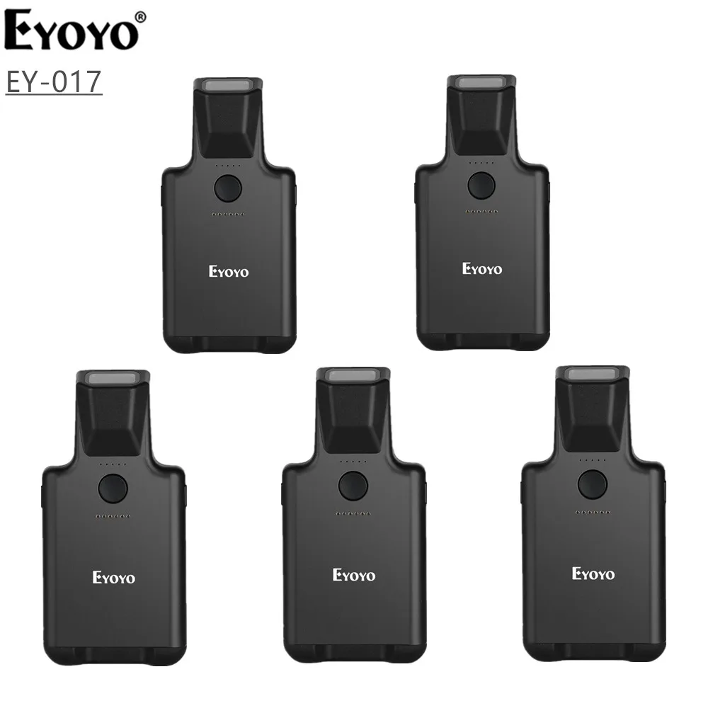 Eyoyo bluetooth scanner 017 wireless phone barcode reader 2d data