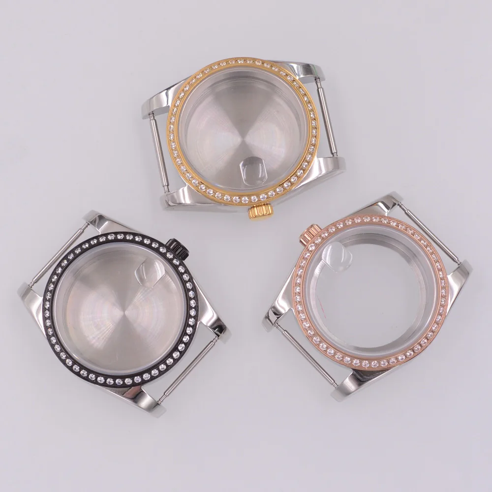 Sapphire Glass Gemstone Bezel for Watch Case (36mm/40mm)
