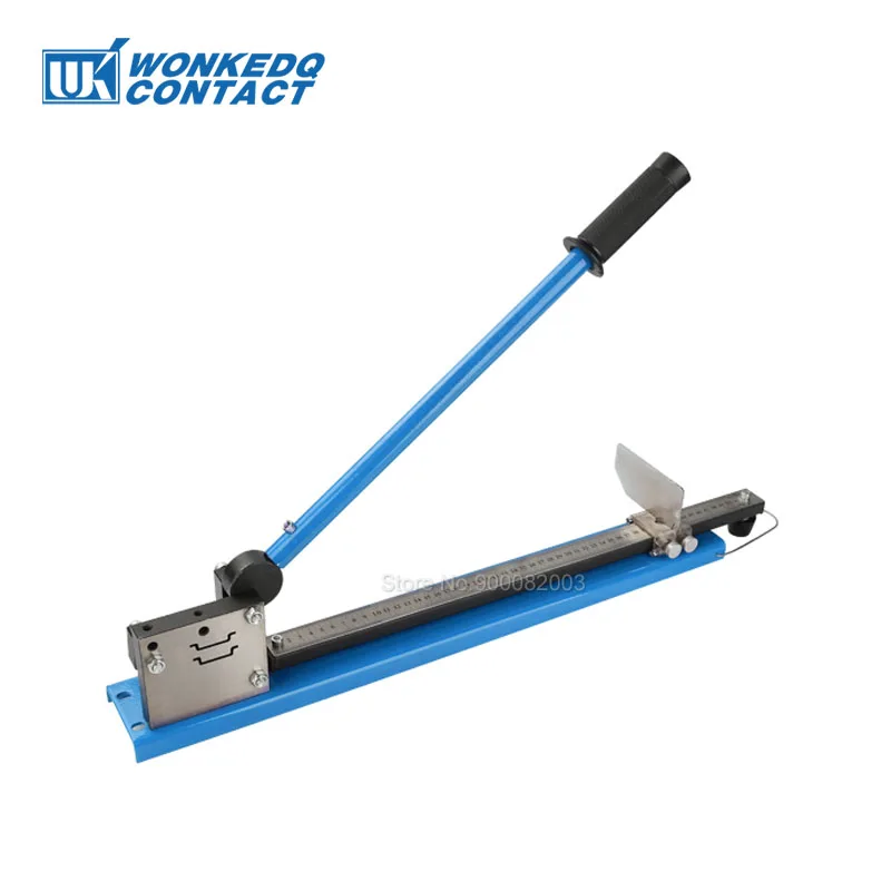 DIN Rail Cutter With Rule Measuring C45 NS35 Steel Aluminum Electrical