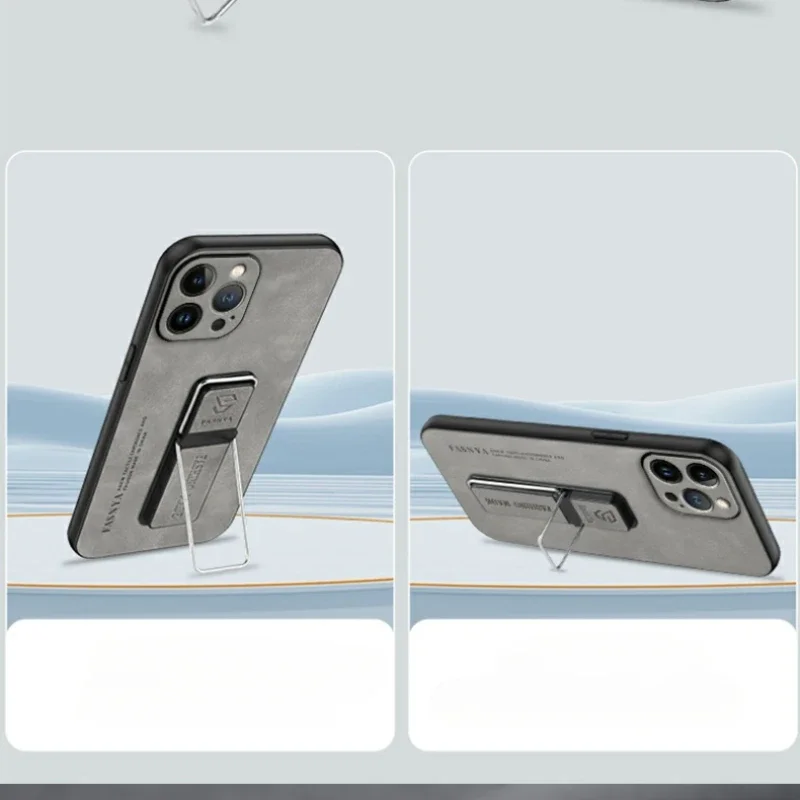 Skinsheep Leather Armor Case with Magnetic Holder