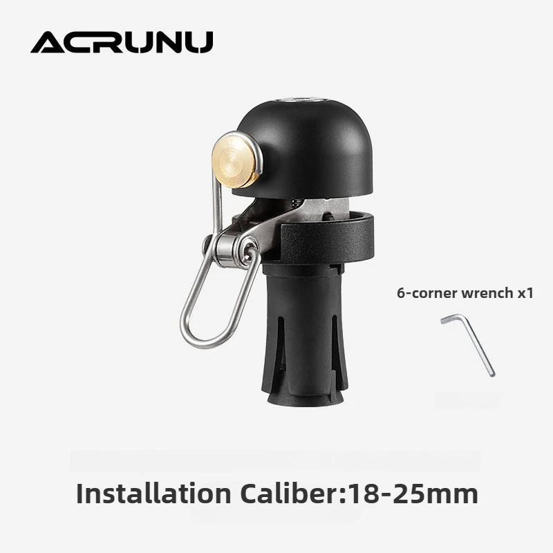 Aluminum Alloy Bicycle Safety Bell 110dB Loud Mini Horn