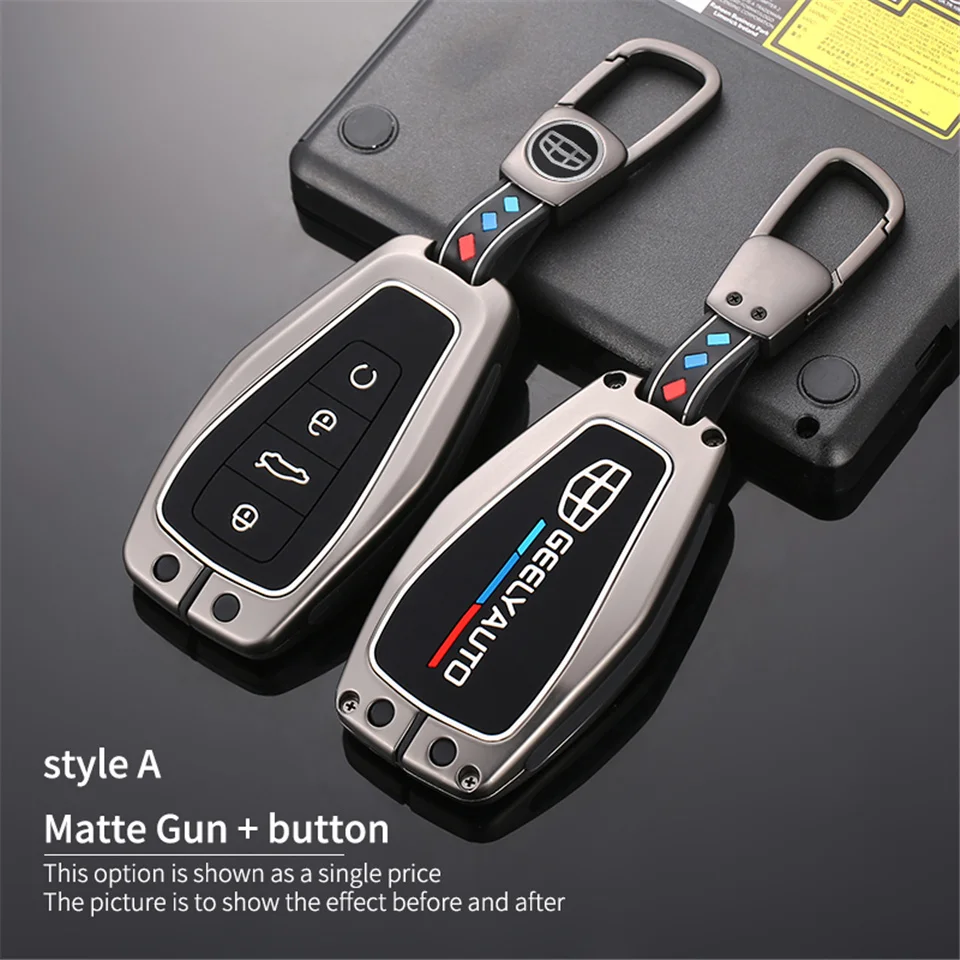 Custodia per portachiavi per auto custodia per Shell Set per Geely Coolray X6 Emgrand Global Hawk GX7 accessori remoti portachiavi per lo Styling dell'auto - Se6d629bb7b6047b8b095fc5e60c62343B