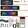 5V USB LED Matrix Pixel Panel Multilingual APP DIY Graffiti Scrolling Text Animation Display Car Remote Truck Devil's Eye Lights 3
