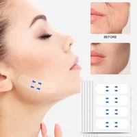 40Pcs Lifting Face Stickers Invisible Transparent Thin Face Patches Lift Tools V-Shape Face Wrinkle Sagging Skin Adhesive Tape 1