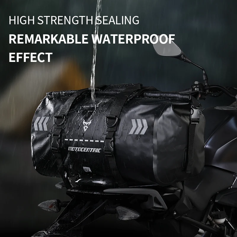 Motocentric MT-77-RS motorfietszadeltas Waterdicht 46L 66L kofferbak - Image 4