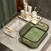 Acrylic Organizers Snacks Bathroom Organizer Rectangular Storage Makeup Clutter Bedroom Cosmetics Living Room Make Up Organizer 1