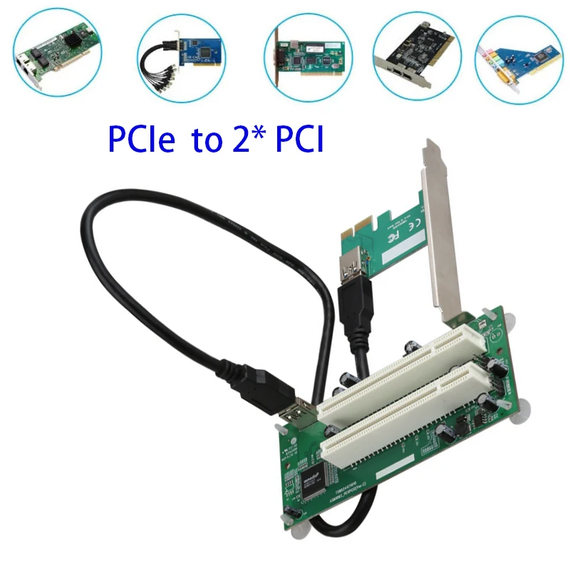 

Gaming adaptive PCI-e to PCI adapter card PCI-E Riser Card Adapter for Desktop expansion card computer accessorie PCIE Converter