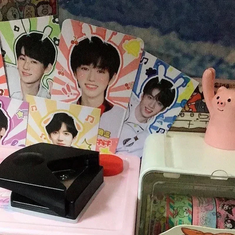 사진 카드용 종이 펀치 펀치, 종이 코너 커터, 둥근 절단 도구, 미니 휴대용 코너 라운더