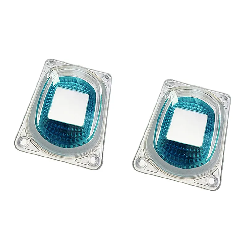 Anel de silicone refletor de lente 6040 para AC220V 110V 20w/30w/50w LED COB holofote LED lâmpada 2 conjuntos