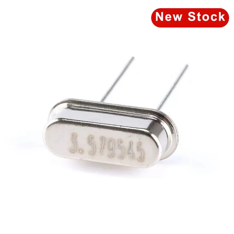 100pcs 3.579545M Quartz Resonator Passive Crystal Oscillator HC-49S 3.579545 MHz 49S 3.579545MHz