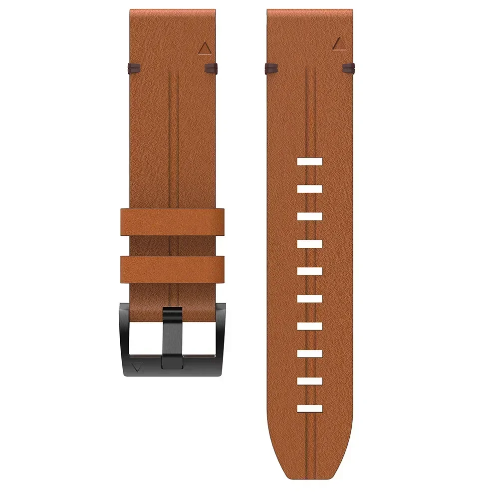 Premium Genuine Leather Watch Strap - 22/26mm - QuickFit Wristband