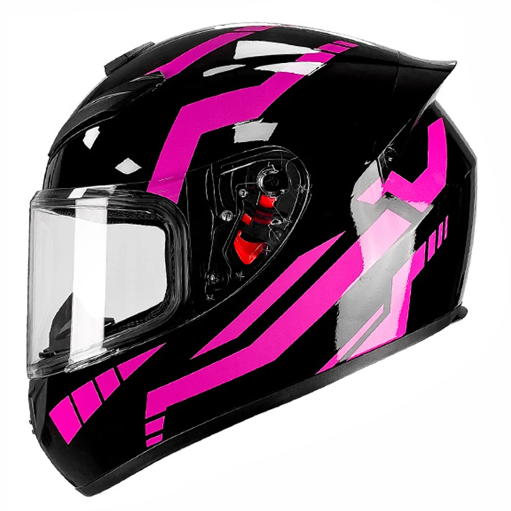 thumbnail image 1 of Casco de motocicleta para hombre, casco de motocross, cascos integrales transpirables, equipo de protección anticaídas DOT para motocicleta, resistente al desgaste, 1 of 5