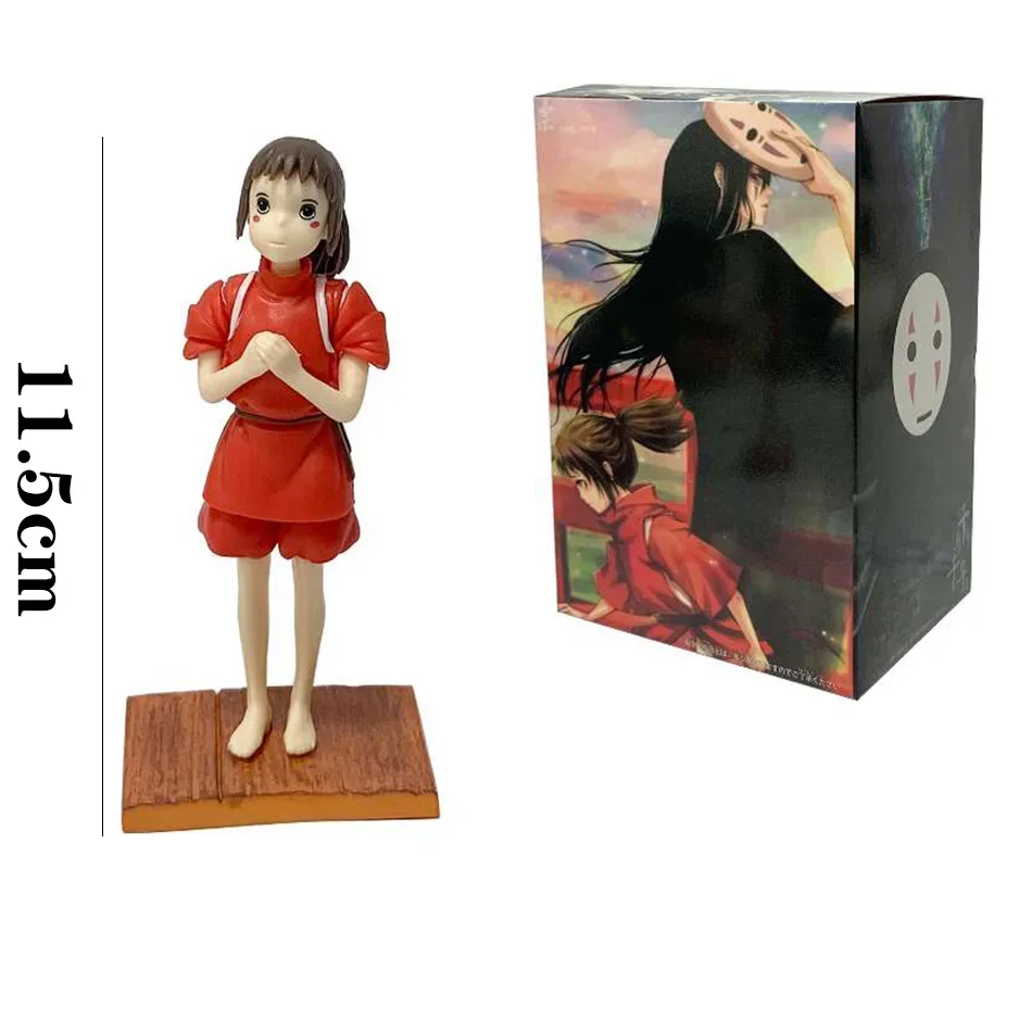 Spirited Away Charakter PVC-Actionfiguren-Set Gesichtsloser Männlicher Hayao Miyazaki Charakter Spielzeug Kindergeburtstags-Geschenk – Detail 2