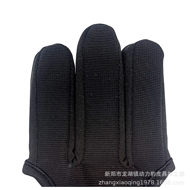 Archery Protective Gloves 3-Finger Head Gloves Outdoor Bow arrow Elastic Finger Protective