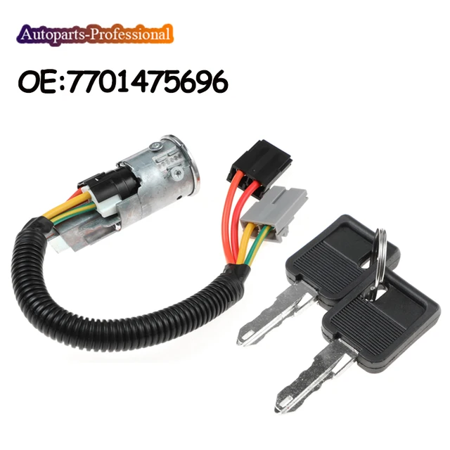 Blocco Accensione Per RENAULT TRAFIC, VAUXHALL VIVARO, NISSAN PRIMASTAR 2001-2014 - Cilindro Di Accensione Di Ricambio