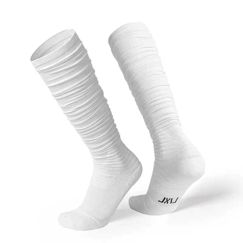Football Socks Elastic Anti-slip Extra Long Compression For Knee Sports
