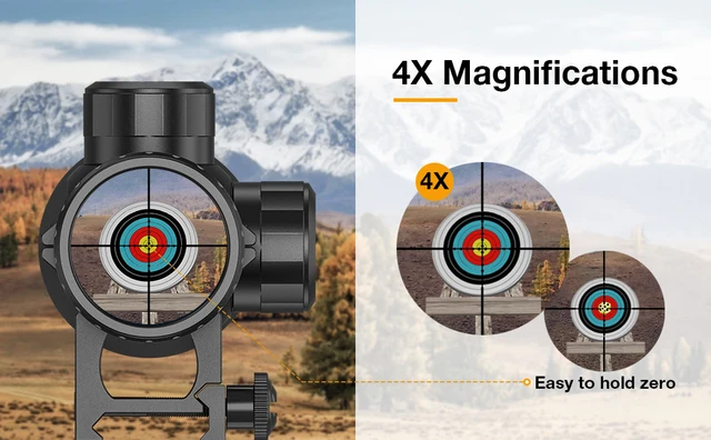 CANNOCCHIALE STOEGER Modello OTTICA 4x32 Con Attacchi STOEGER - Foto 4