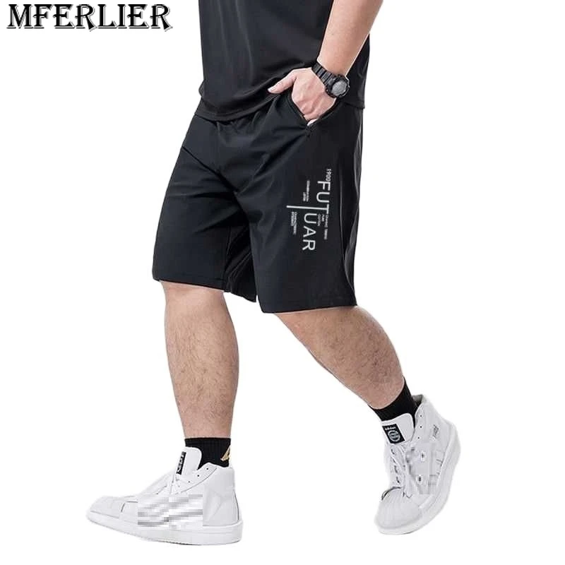 Pantalones deportivos con letras para transpirables, secado rápido, talla grande 6XL, 7XL, 8XL| | - AliExpress
