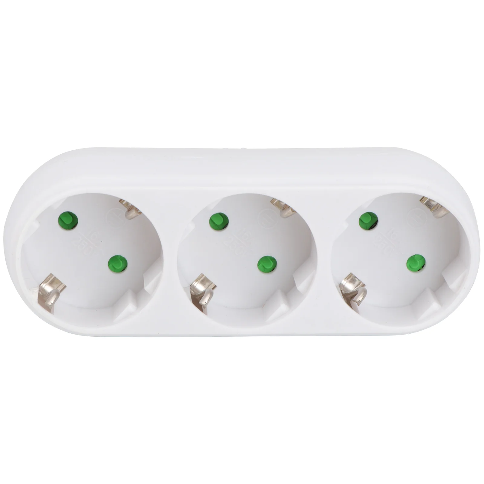 

Triple Power Socket Adapter Socket Adapter Home Travel Power Socket Adapter Socket Panel 16A EU Standard Socket Power Outlet