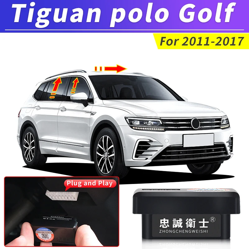 Per Il 2010-2022 Volkswagen Tiguan Teramont Touran Tharu T Cross One-Touch Automatic Window Lifter Modifica Accessori