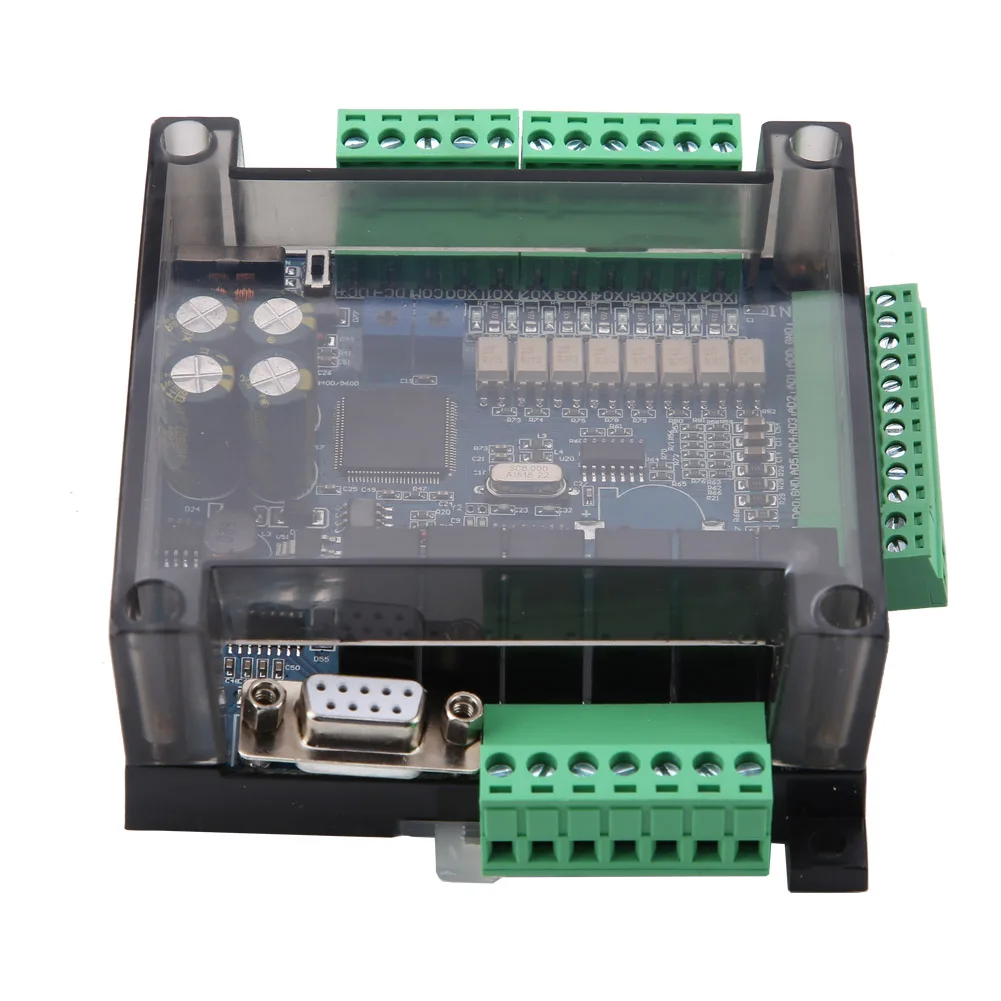 FX3U-14MR PLC Industrial Control Board 8 Input 6 Output Programmable Simple Controller hmi plc all one