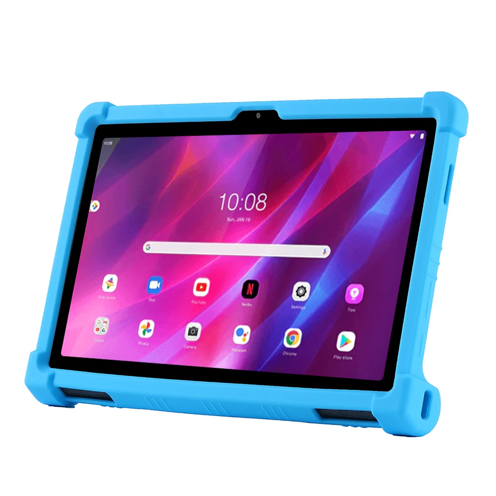 Shockproof Silicone Stand Cover Capa para Lenovo Yoga Tab 11 Tablet Seguro - Imagem 5