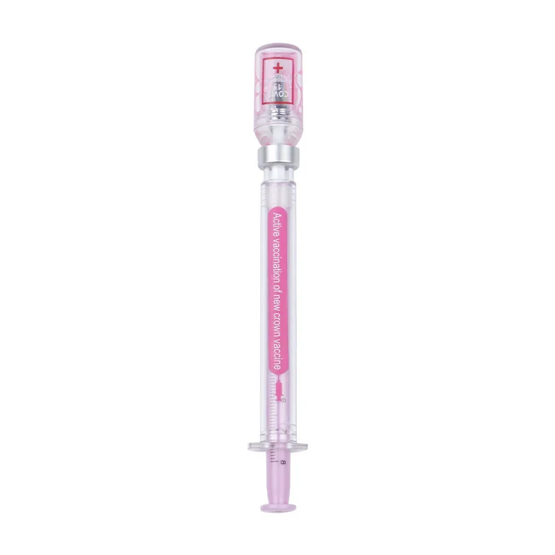 3 pcs/set,1-3-5 set Creative Novelty Syringe Peculiar Shape Stationery 0.5 MM Cute Gel Pen