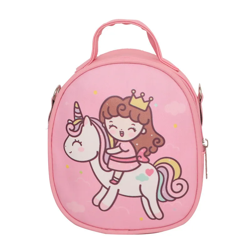 Cartoon Unicorn Children Lovely Mini Backpacks Girls Handbag Kids Messenger Bags Fashion Princess Bag Cute Little Baby Snack Bag