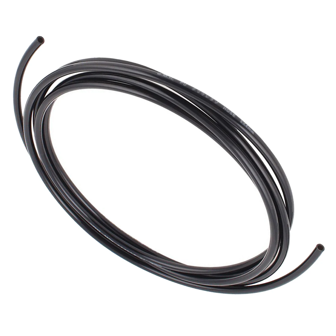 6mm x 4mm Pneumatic Air Compressor PU Hose Pipe 3 Meters Black Air Compressor Hose