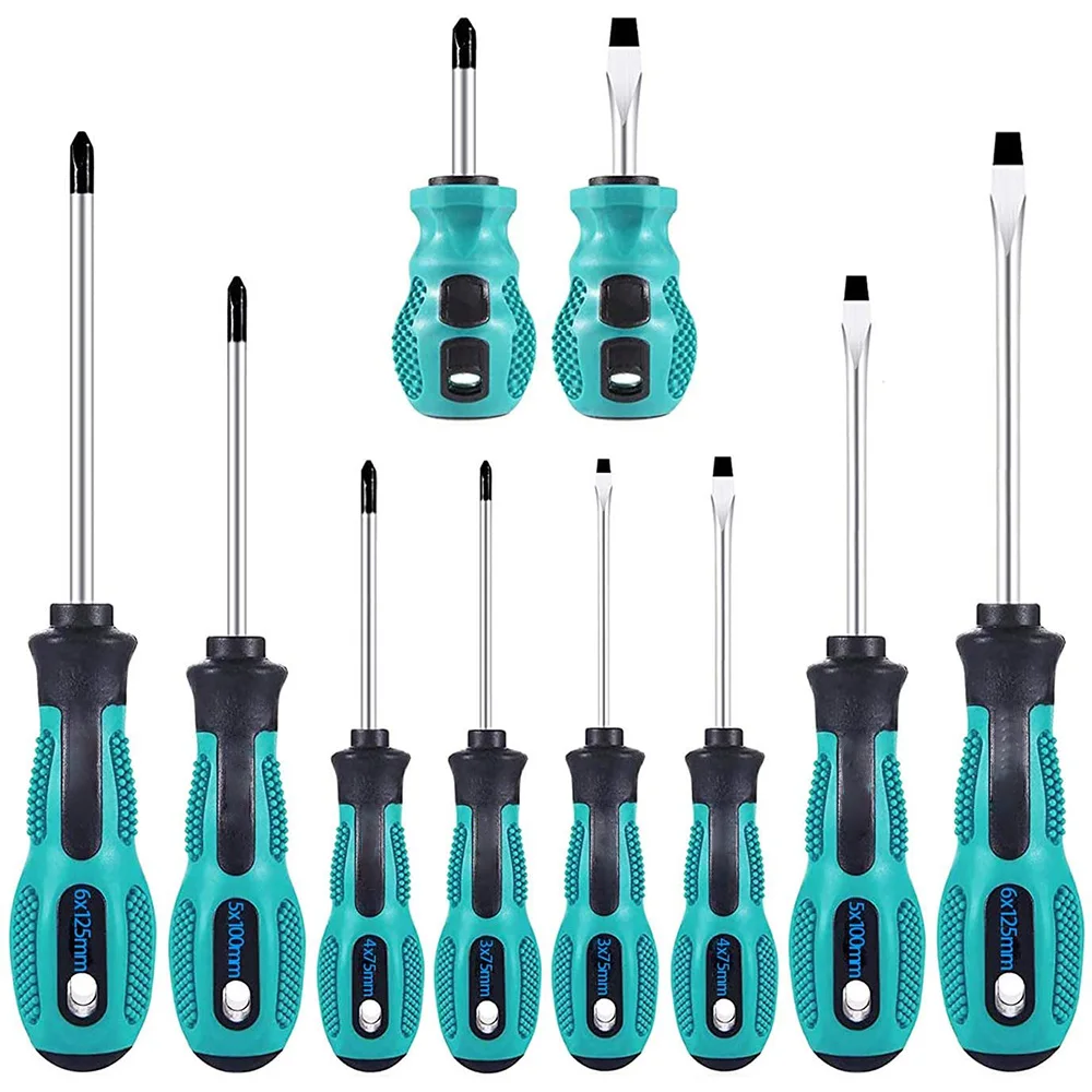 Repair Tool Set Magnetic Precision Screwdriver Kit Phillips Flat Head