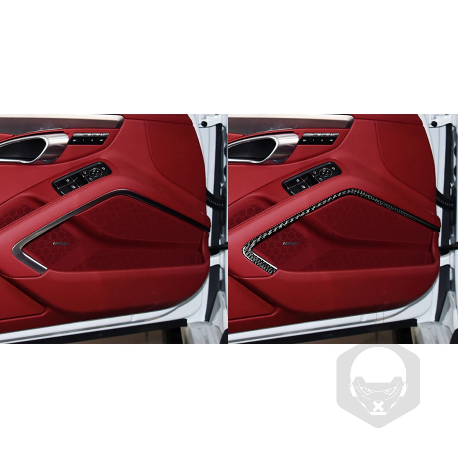 ポルシェ718ケイマンGT-4 リアディフューザーパネル 中古