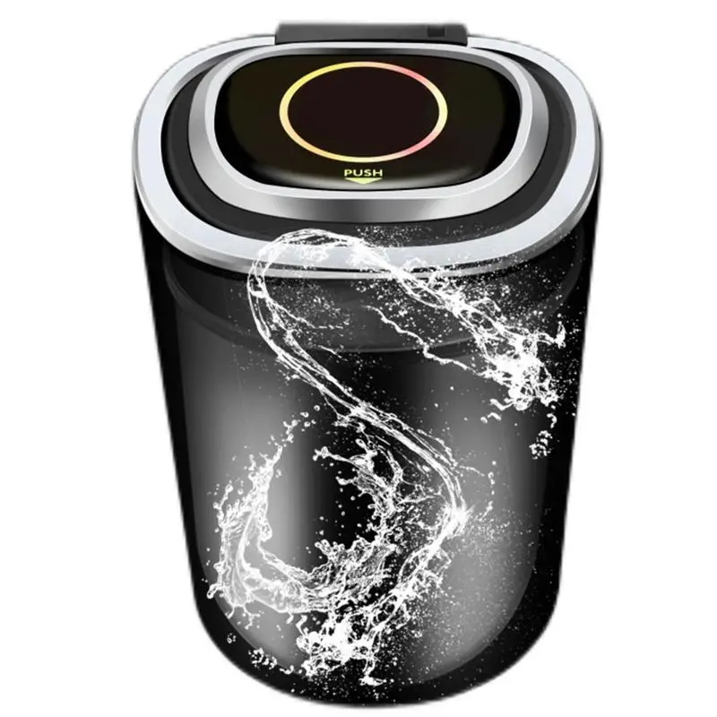 

Car Ashtray With Lid Auto Ashtray With LED Light Portable Ashtray For Car Mini Car Trash Can Detachable Smokeless Ash Tray