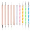 10PCS Dotting Tools Set For Nail Art, Embossing Stylus For Painting 2 Way Dotting Pen 1
