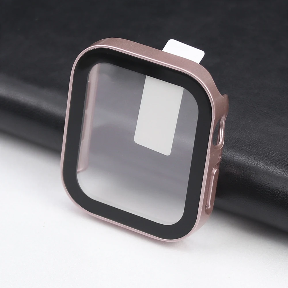 Premium Waterproof Glass Case with Hard PC Bumper & Screen Protector