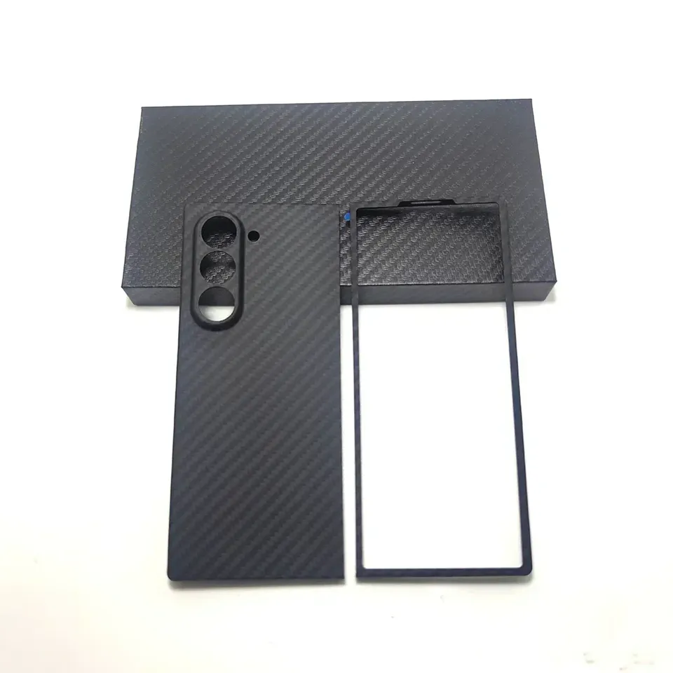 Real Carbon Fiber Case For Samsung Galaxy Z Fold 6 Cover Ultra Thin  Aramid Fiber For Samsung Galaxy Z Fold 6 Carbon phone case