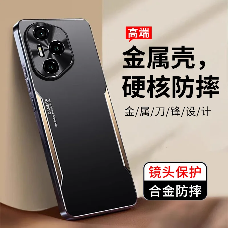 Premium Hard Aluminum Alloy Shockproof Protective Back Cover Case