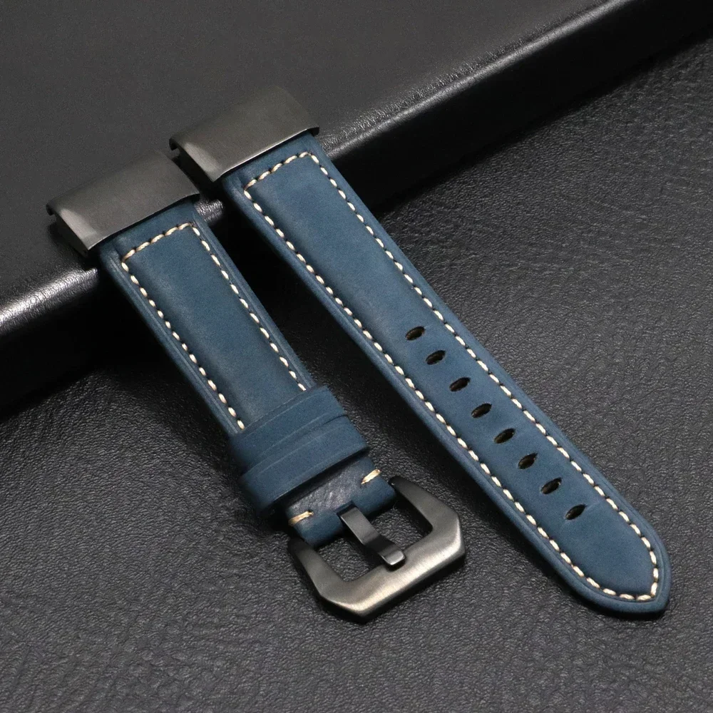 Genuine Leather QuickFit Watchband Strap - Premium 26mm/22mm