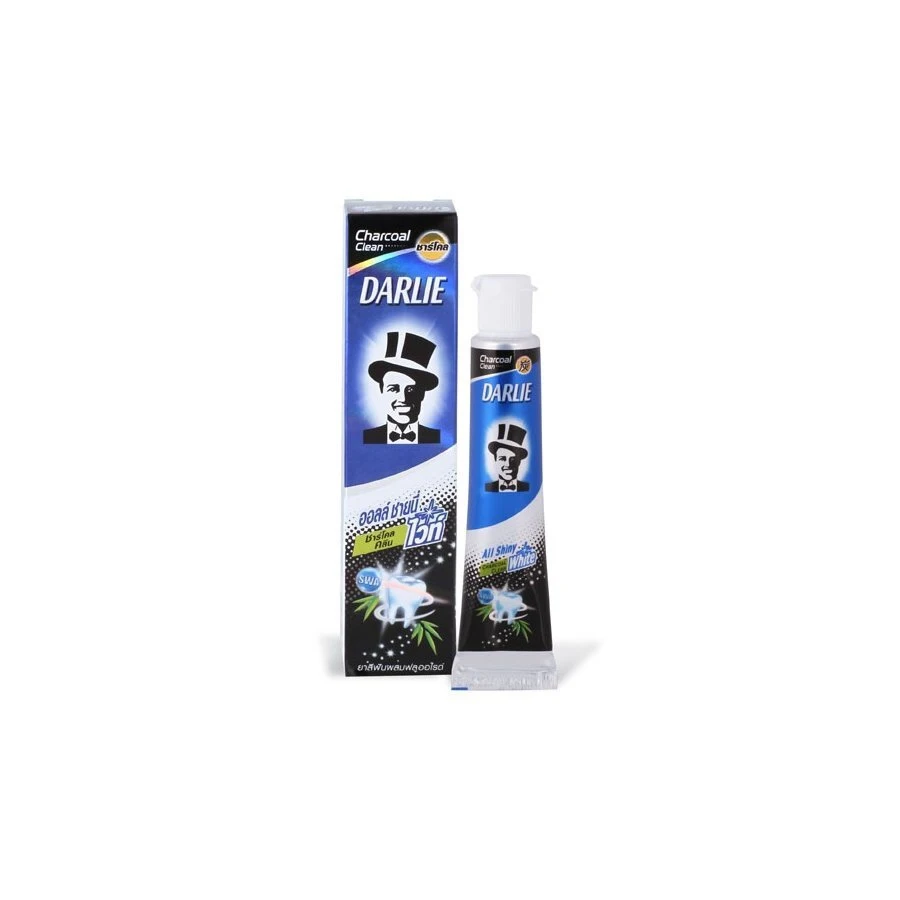 Darlie All Shiny White Charcoal Clean Toothpaste 80 g. Отбеливающая зубная паста с бамбуковым углем гр. |